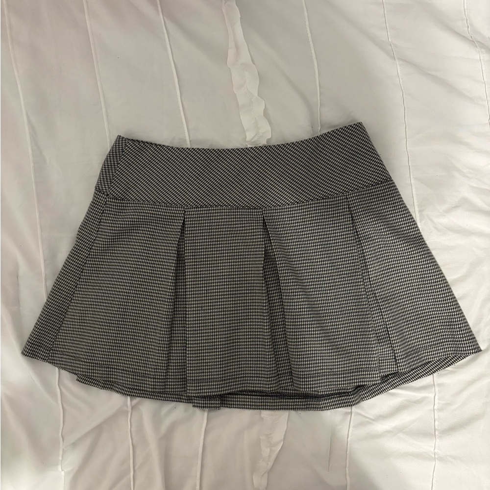 Classic Black and White Women's Skirt